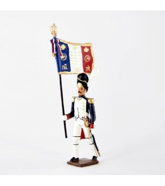porte-drapeau des grenadiers de la garde (1812)