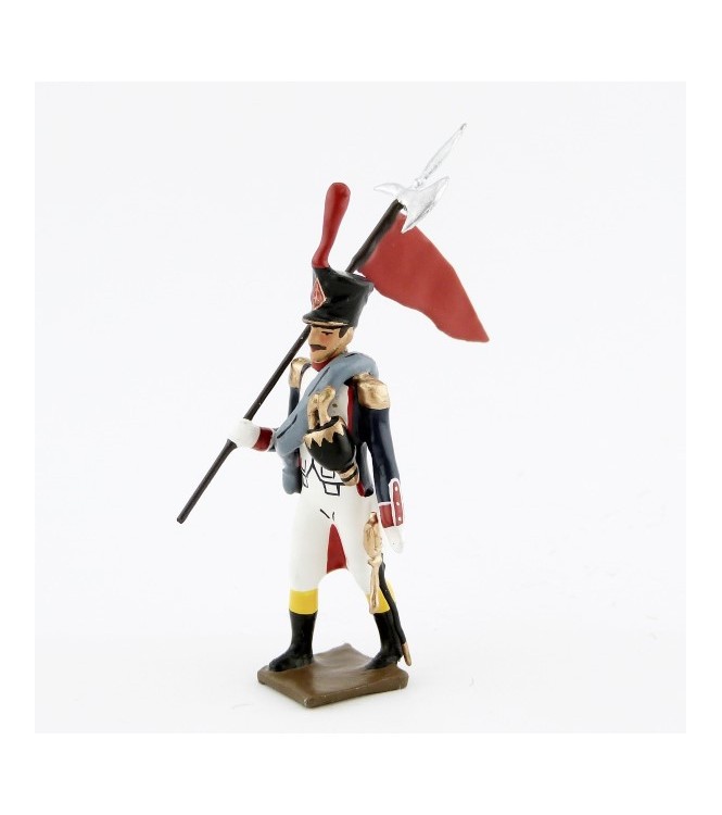 2e porte-aigle des Fusiliers, école de Saint-Cyr (1812)