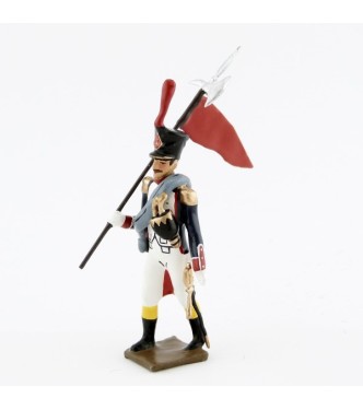 2e porte-aigle des Fusiliers, école de Saint-Cyr (1812)