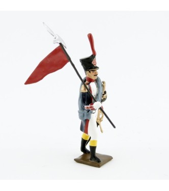 2e porte-aigle des Fusiliers, école de Saint-Cyr (1812)