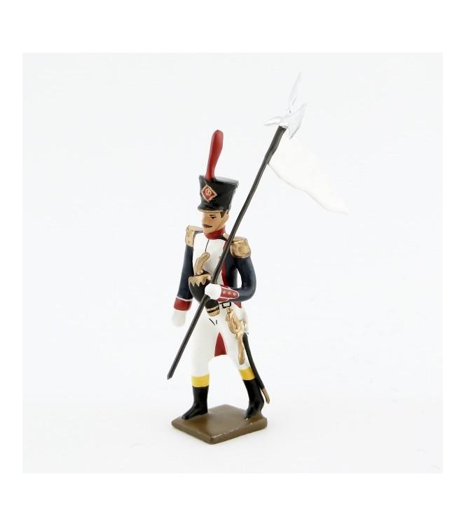 3e porte-aigle des Fusiliers, école de Saint-Cyr (1812)