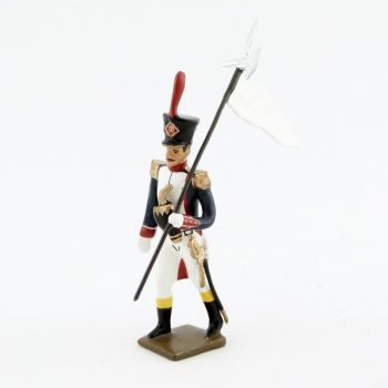 3e porte-aigle des Fusiliers, école de Saint-Cyr (1812)