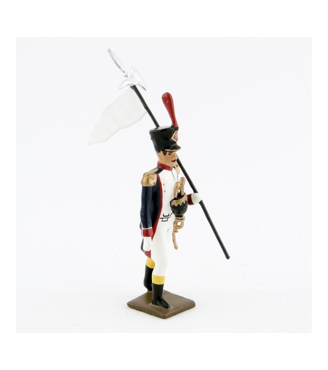 3e porte-aigle des Fusiliers, école de Saint-Cyr (1812)