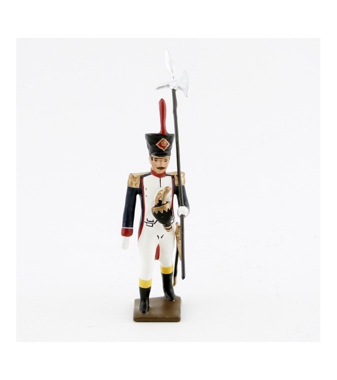 3e porte-aigle des Fusiliers, école de Saint-Cyr (1812)