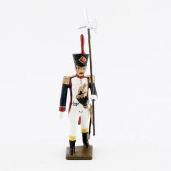 3e porte-aigle des Fusiliers, école de Saint-Cyr (1812)