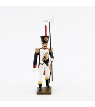 3e porte-aigle des Fusiliers, école de Saint-Cyr (1812)
