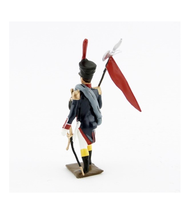 2e porte-aigle des Fusiliers, école de Saint-Cyr (1812)