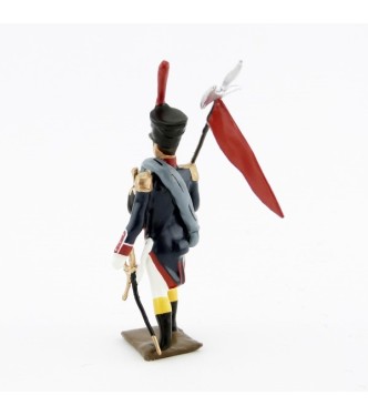 2e porte-aigle des Fusiliers, école de Saint-Cyr (1812)