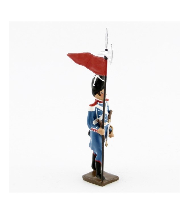 2ème porte-aigle (rouge) de la division Oudinot