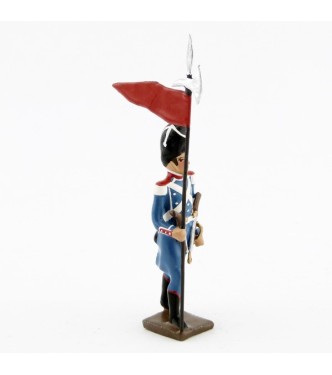 2ème porte-aigle (rouge) de la division Oudinot