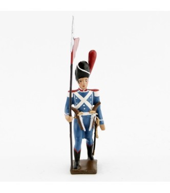 2ème porte-aigle (rouge) de la division Oudinot