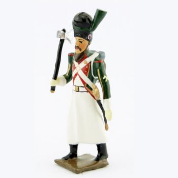 sapeur du 1er régiment de la Garde de Paris (1803-1809) avec hache