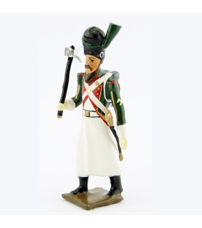 sapeur du 1er régiment de la Garde de Paris (1803-1809) avec hache