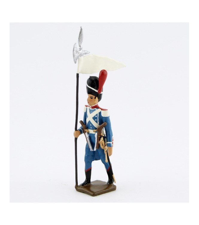 3ème porte-aigle (blanc) de la division Oudinot