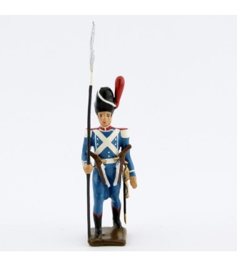 3ème porte-aigle (blanc) de la division Oudinot