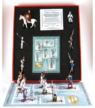 coffret "timbres et figurines"