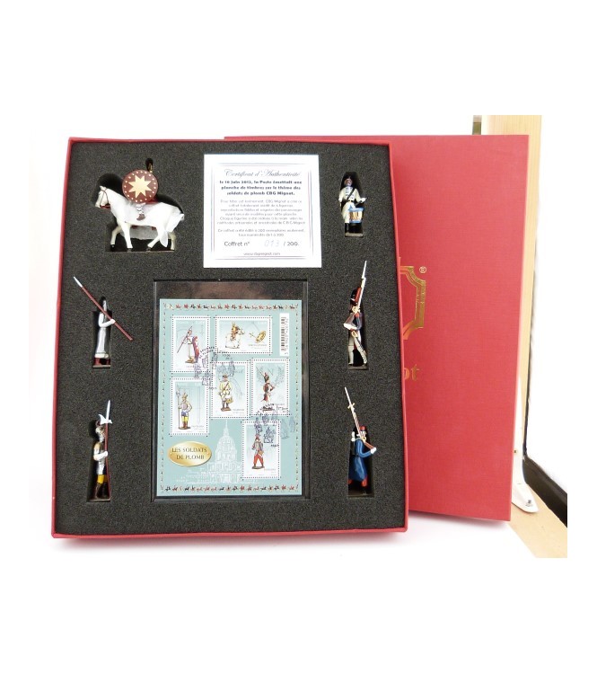 coffret "timbres et figurines"