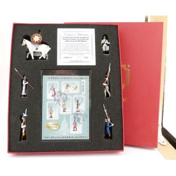 coffret "timbres et figurines"