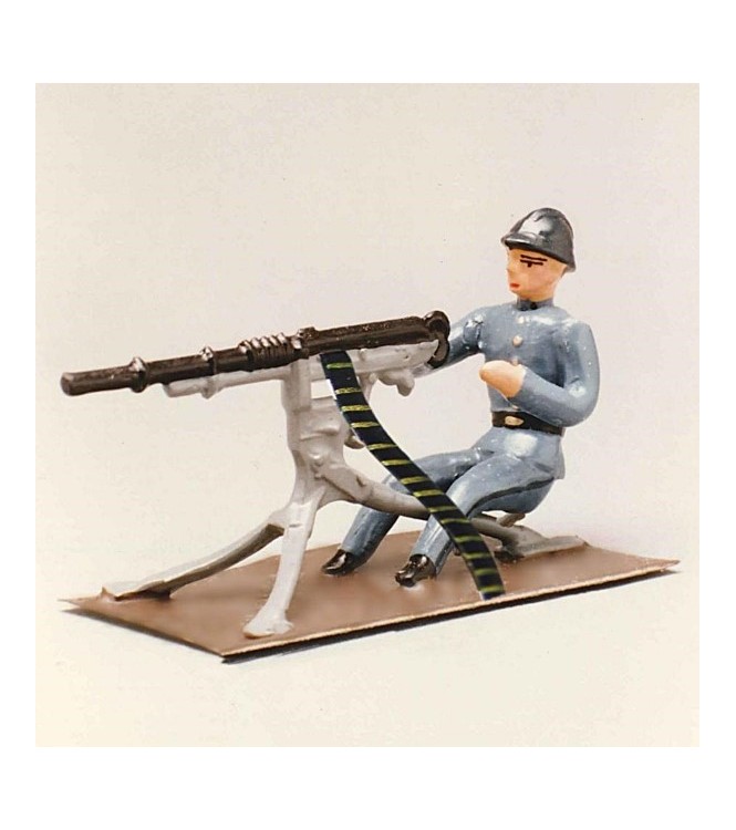 mitrailleur et mitrailleuse hotchkiss