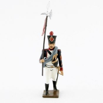2e porte-aigle des Tirailleurs-grenadiers (1809-1813)