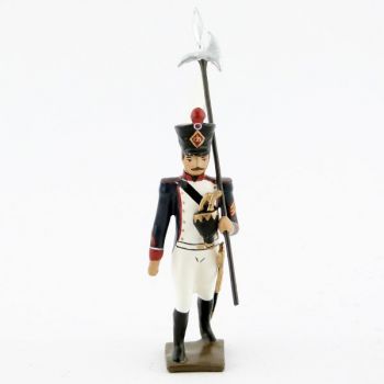 3e porte-aigle des Tirailleurs-grenadiers (1809-1813)