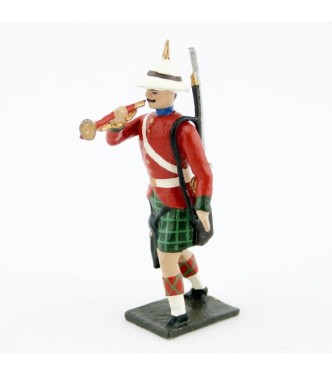 clairon des 'troupes coloniales écossaises (Durbar)