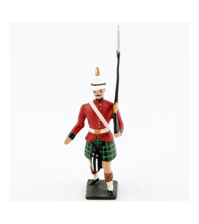 fantassin des 'troupes coloniales écossaises (Durbar)