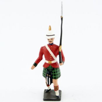 fantassin des 'troupes coloniales écossaises (Durbar)
