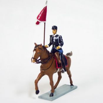 Porte Drapeau de la Police Montée (unité equestre)