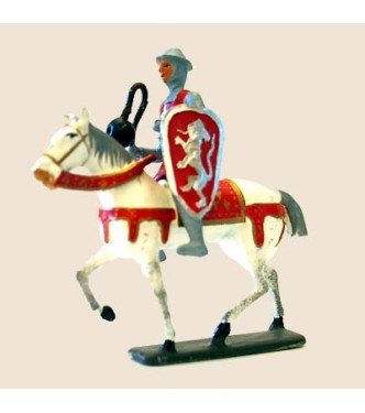 Simon de Montfort à cheval