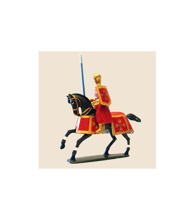 Raymond de Toulouse à cheval