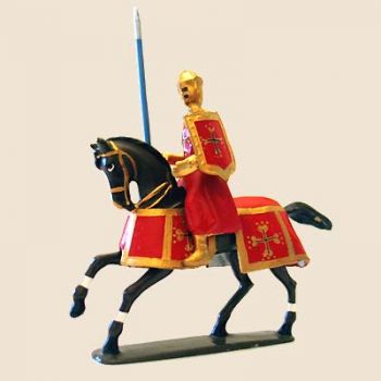 Raymond de Toulouse à cheval
