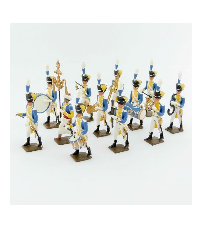 musique du 3e rgt de grenadiers de la garde (ex-hollandais), ensemble de 12 musiciens