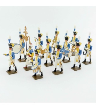 musique du 3e rgt de grenadiers de la garde (ex-hollandais), ensemble de 12 musiciens