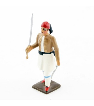 officier des evzones (infanterie de la garde grecque)