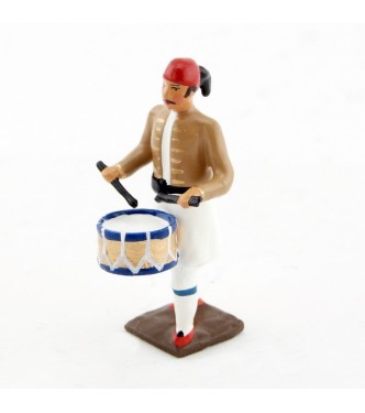 tambour des evzones (infanterie de la garde grecque)