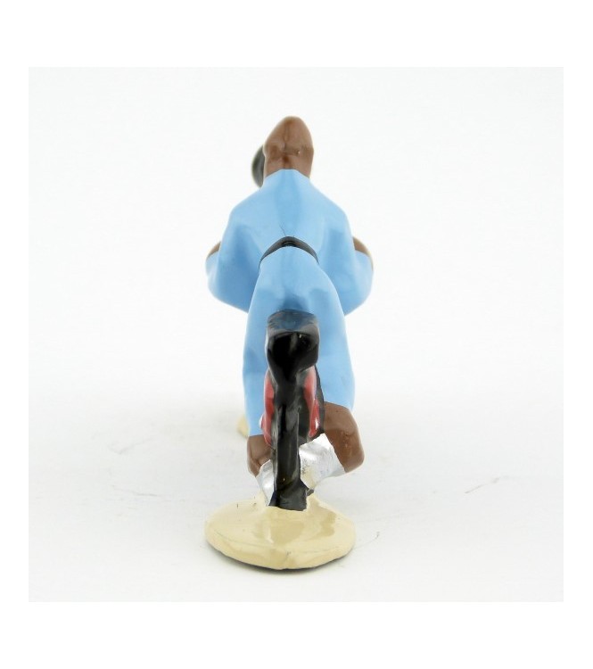 motard en combinaison bleue du Tour de France (monobloc)