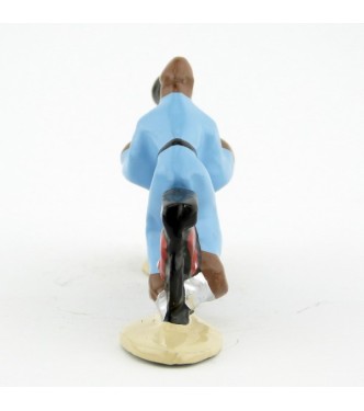 motard en combinaison bleue du Tour de France (monobloc)
