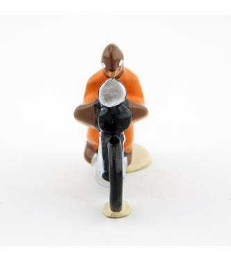 motard en combinaison orange du Tour de France (monobloc)