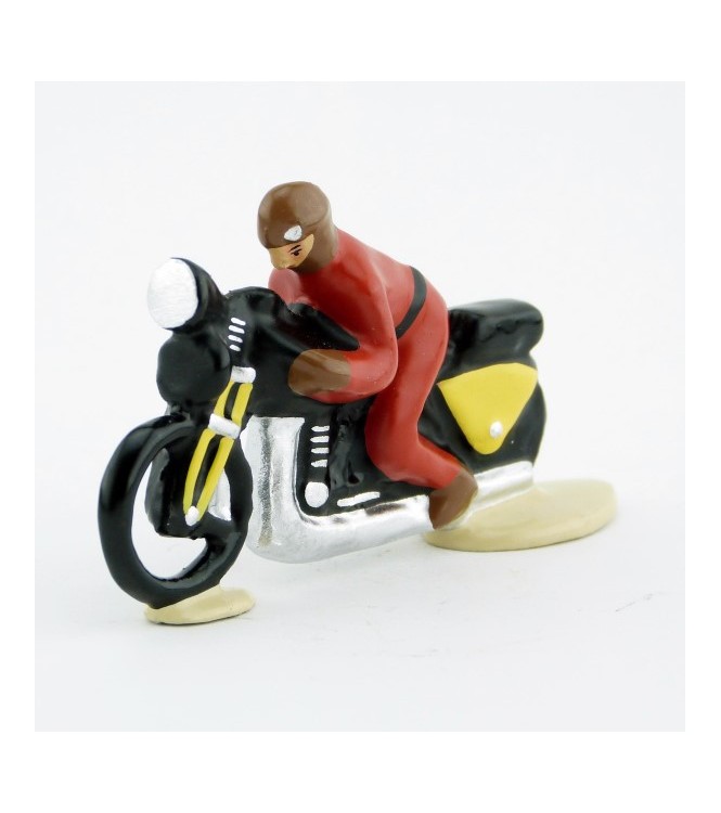 motard en combinaison rouge du Tour de France (monobloc)