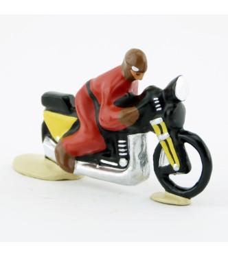 motard en combinaison rouge du Tour de France (monobloc)