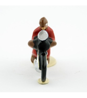 motard en combinaison rouge du Tour de France (monobloc)
