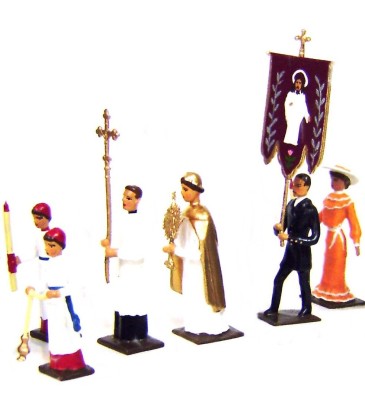 la Procession, le monde religieux