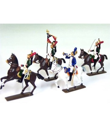 Dragons de la garde ('dragons de l'impératrice') à cheval (1809)