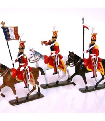 2e rgt de chevau-legers lanciers (hollandais), lanciers rouges (1812)