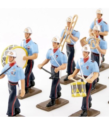 Musique des Pompiers, tenue d'été