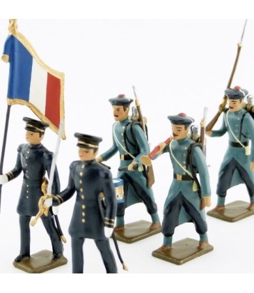 Fusilier marin, capote bleu horizon