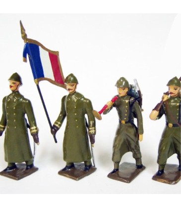 Infanterie de ligne en capote kaki (1921-1945)
