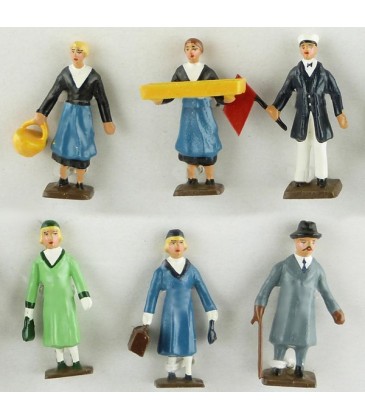 Personnages chemin de fer (échelle O)